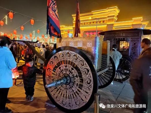 张家川县马家塬西戎复古战车巡游秦州