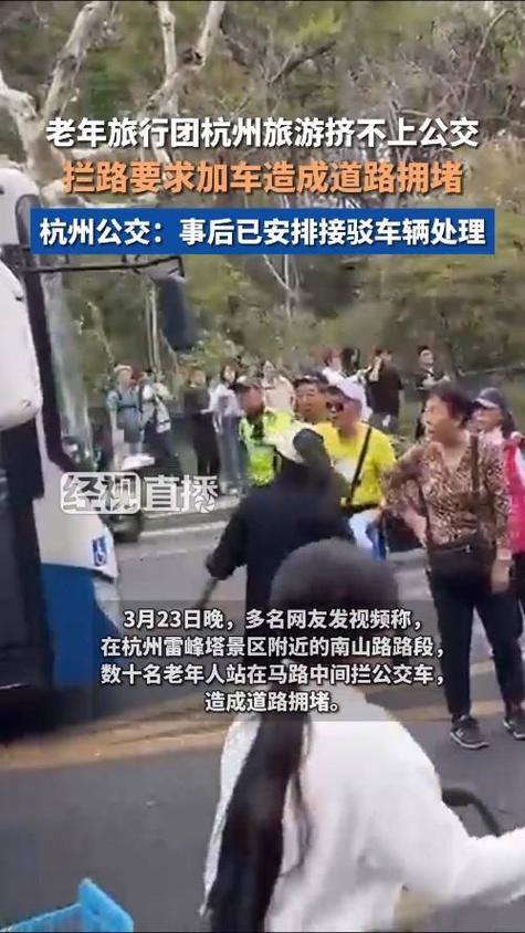 北京老年团在杭州拦车堵路，原因曝光评论一边倒，网友:老人没错