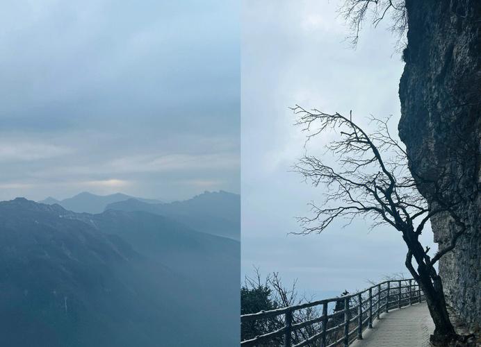 排队登红云金顶，排队也是休息，刚好缓解了爬山的疲惫