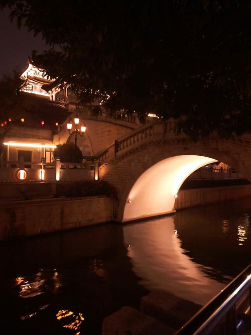 #古镇夜景 古橋 夜色 五一必打卡古镇推荐