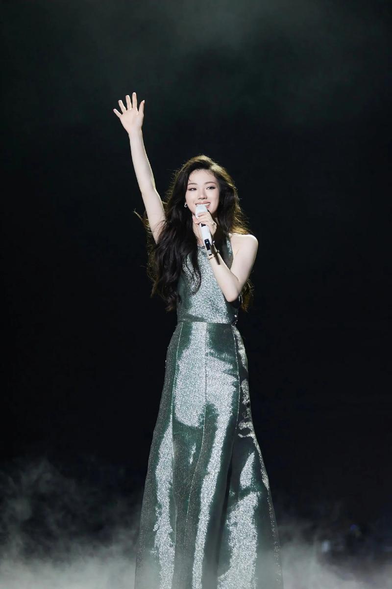 单依纯从好声音冠军到顶流歌姬！带病唱哭全网，济南演唱会倒时~