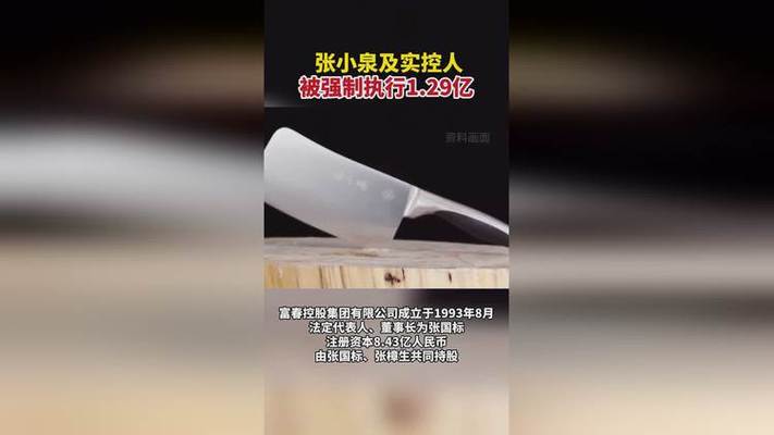 张小泉集团及法人等被执行31.3亿！这下终于被消费者教育了