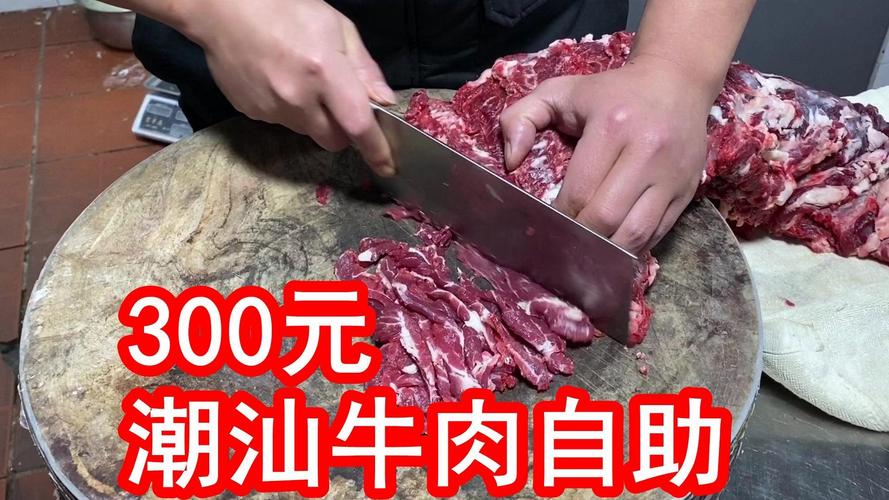 300元一个人，潮汕牛肉火锅自助，能吃回本吗？