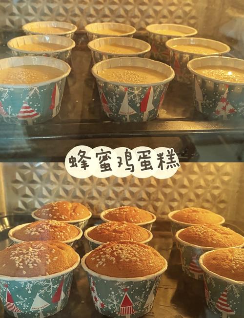 满满的蜂蜜！蜂蜜蛋奶酥蛋糕大规模制作过程 韩国街头食品