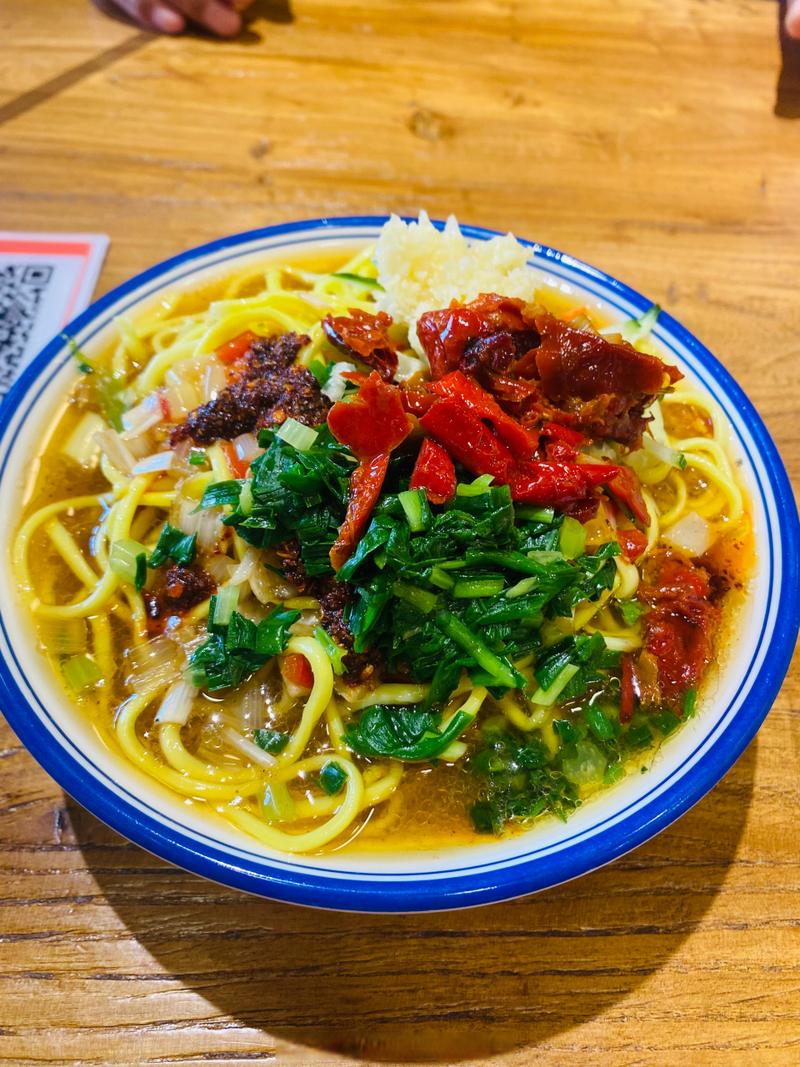 新疆的浇汁黄面来啦